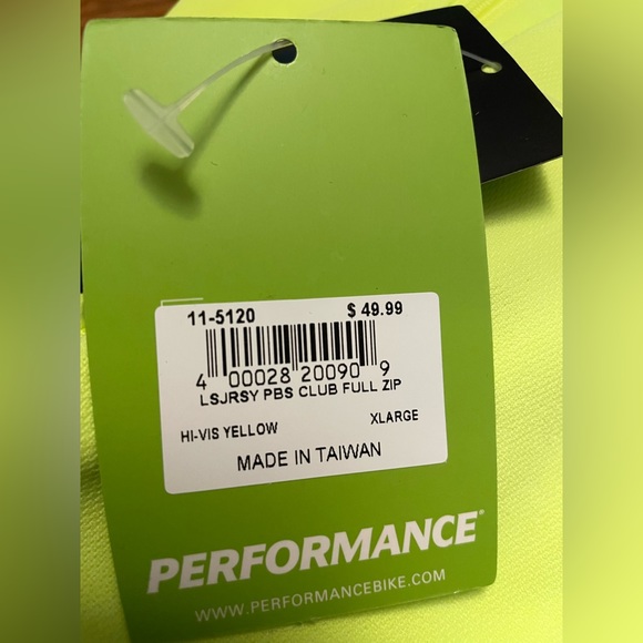 Performance brand long sleeve club jersey full zip - Picture 5 of 8